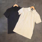 Comp wash short sleeve polo