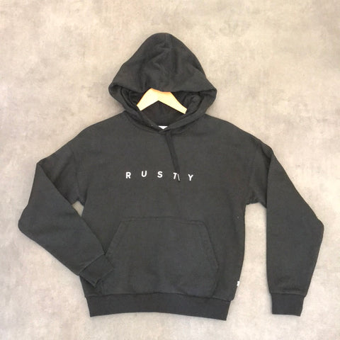 Rusty essentials hooded fleece