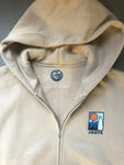 Sweat à capuche zippe / brode / design by Kalis