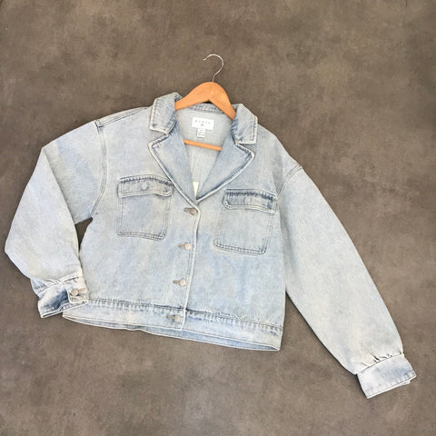 Late night lover denim jacket