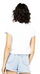 RUSTY ESSENTIALS CLASSIC SLIM CROP TEE